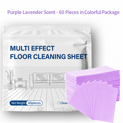 🧹✨ 60-Pieces Multi-Effect Floor Cleaning Sheets – Powerful Stain Removal & Fresh Scent 🌿