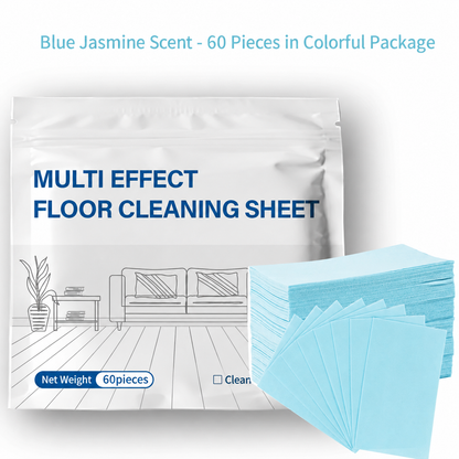 🧹✨ 60-Pieces Multi-Effect Floor Cleaning Sheets – Powerful Stain Removal & Fresh Scent 🌿